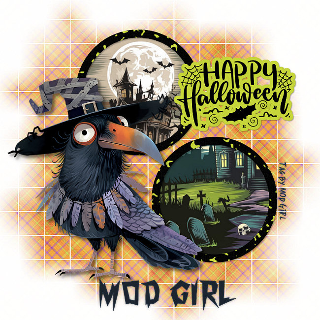 Happy Halloween tag by Mod Girl