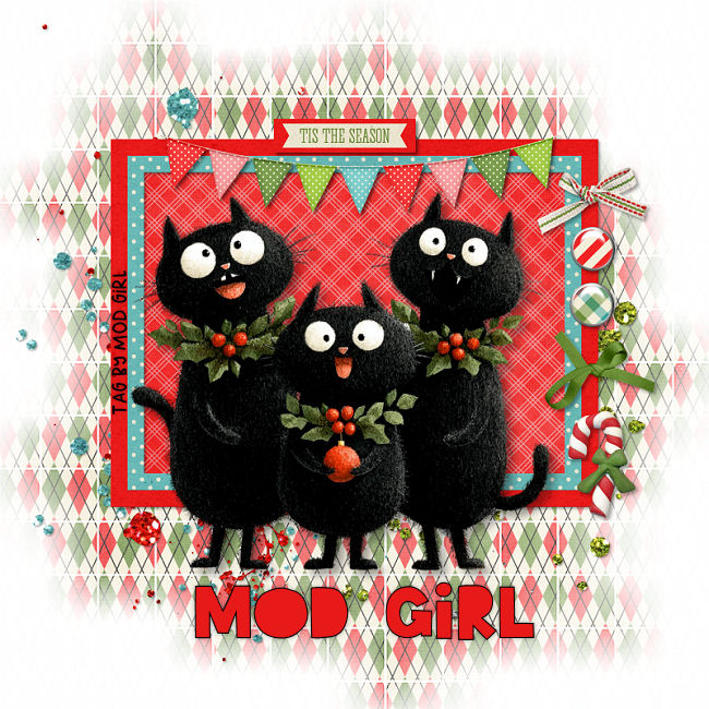 Tis The Season tag by Mod Girl