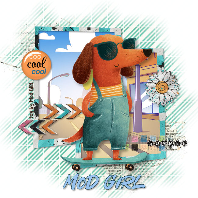 Cool Summer tag by Mod Girl