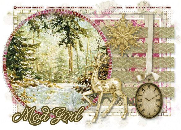 Christmas Spirit tag by Mod Girl