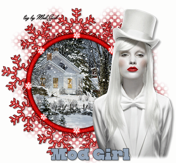 Miss Winter tag by Mod Girl