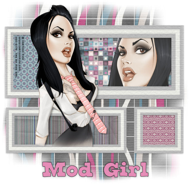 Modern Girl tag by Mod Girl