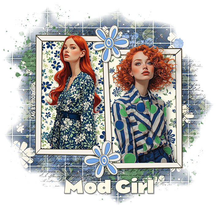 Double Trouble tag by Mod Girl