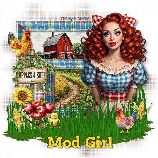 Farm Life tag by Mod Girl