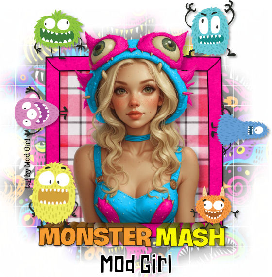 Monster Mash tag by Mod Girl