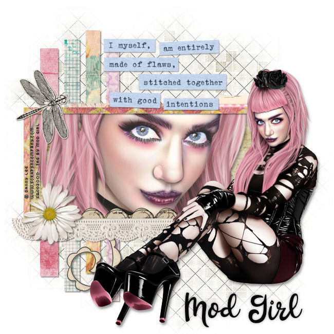 Made of Flaws tag by Mod Girl