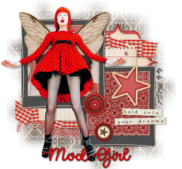 Hold On tag by Mod Girl