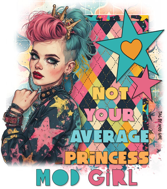Punk Princess 2 tag by Mod Girl