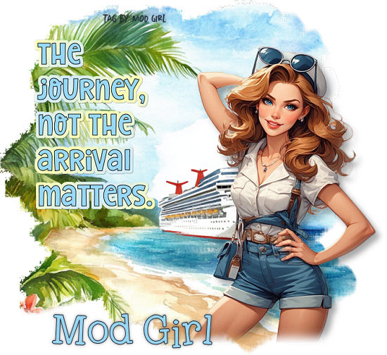 The Journey tag by Mod Girl