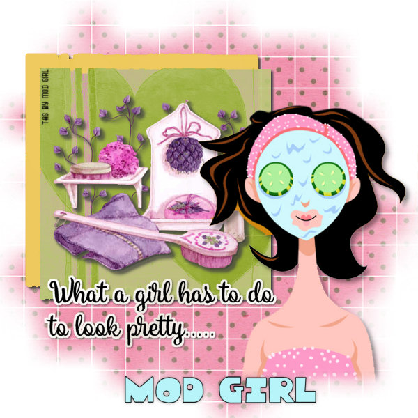 What A Girl tag by Mod Girl