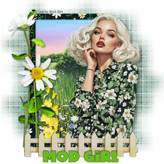 Summer Day tag by Mod Girl