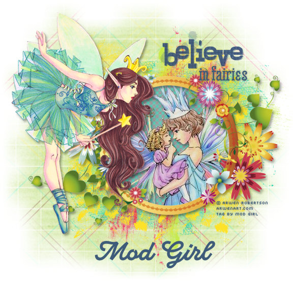 Believe In Fairies tag by Mod Girl