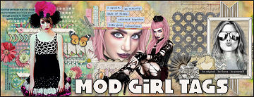 Mod Girl Tags