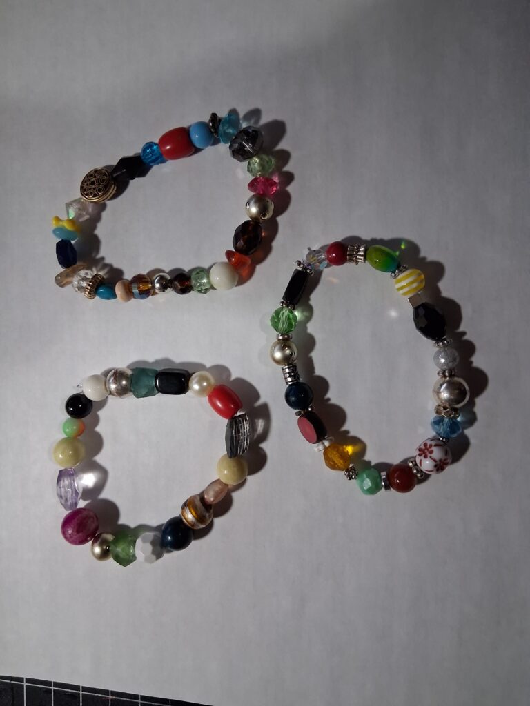 3 Beaded Bracelets