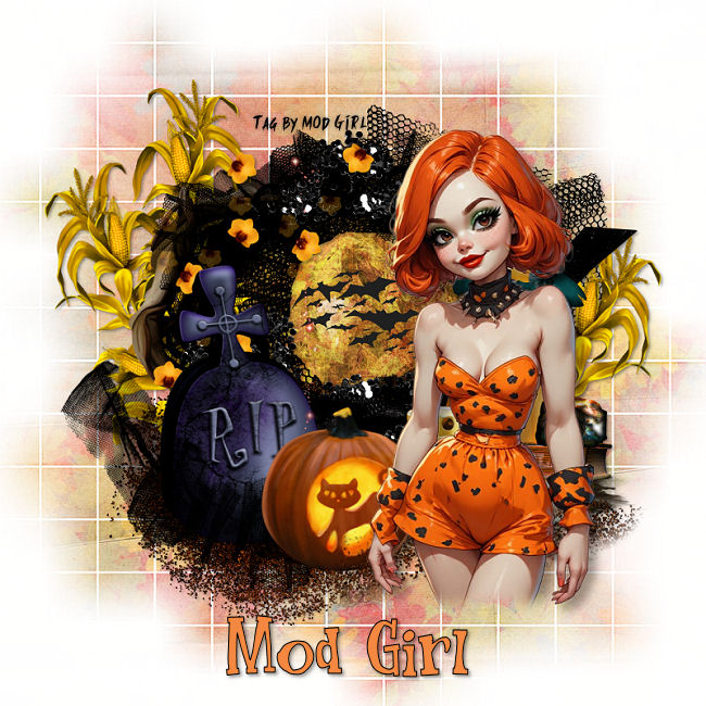 Hallows Eve tag by Mod Girl