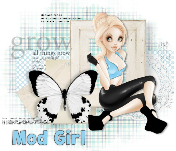 Grow With Love tag by Mod Girl