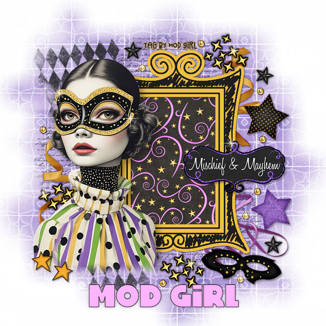Mischief tag by Mod Girl